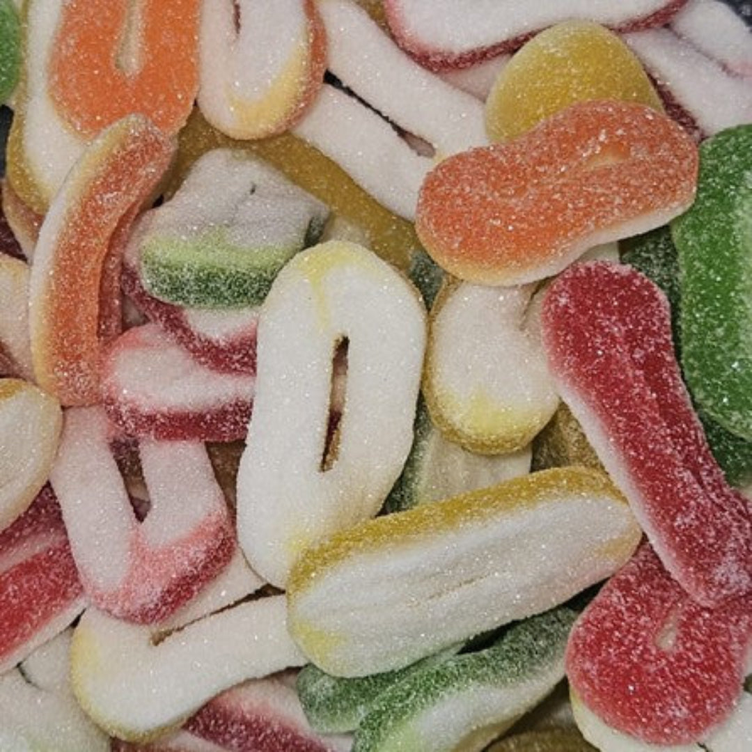 Schepsnoep Ringen gekleurd 100gr