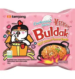 Samyang Buldak Hot chicken ramen carbonara
