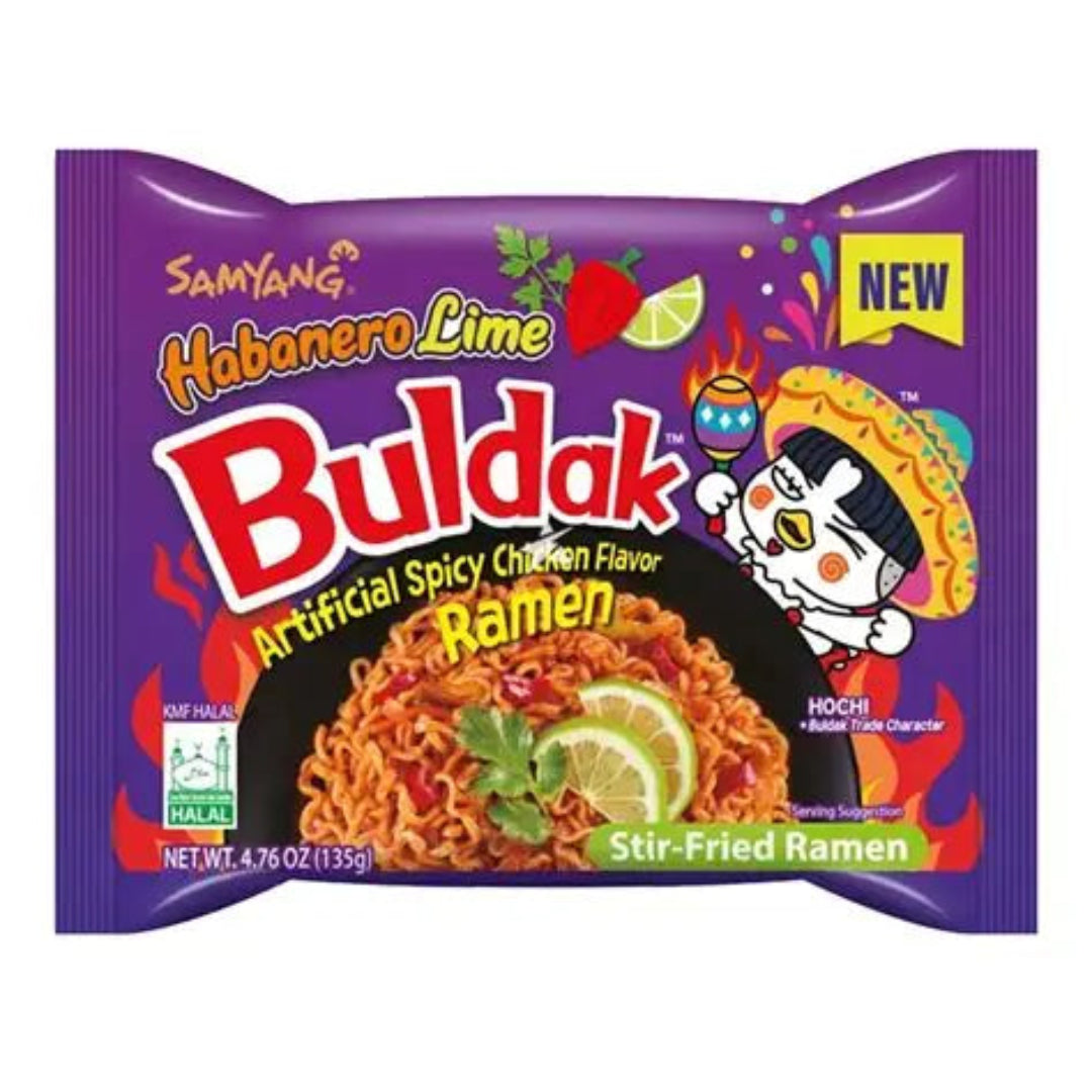 Samyang Buldak Hot chicken ramen Lime