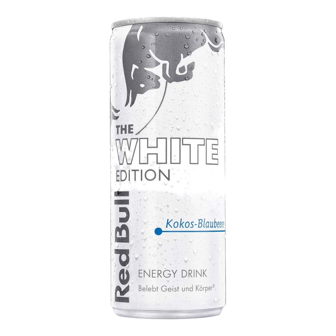 Red Bull - The White Edition Kokos-Blauwe bosbes 250ml
