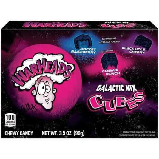 Warheads Galactic mix Cubes